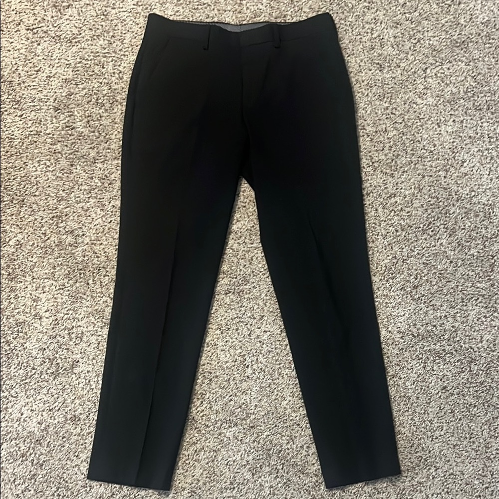 Express Men's Black Slim Dress Pants. Size 28x30